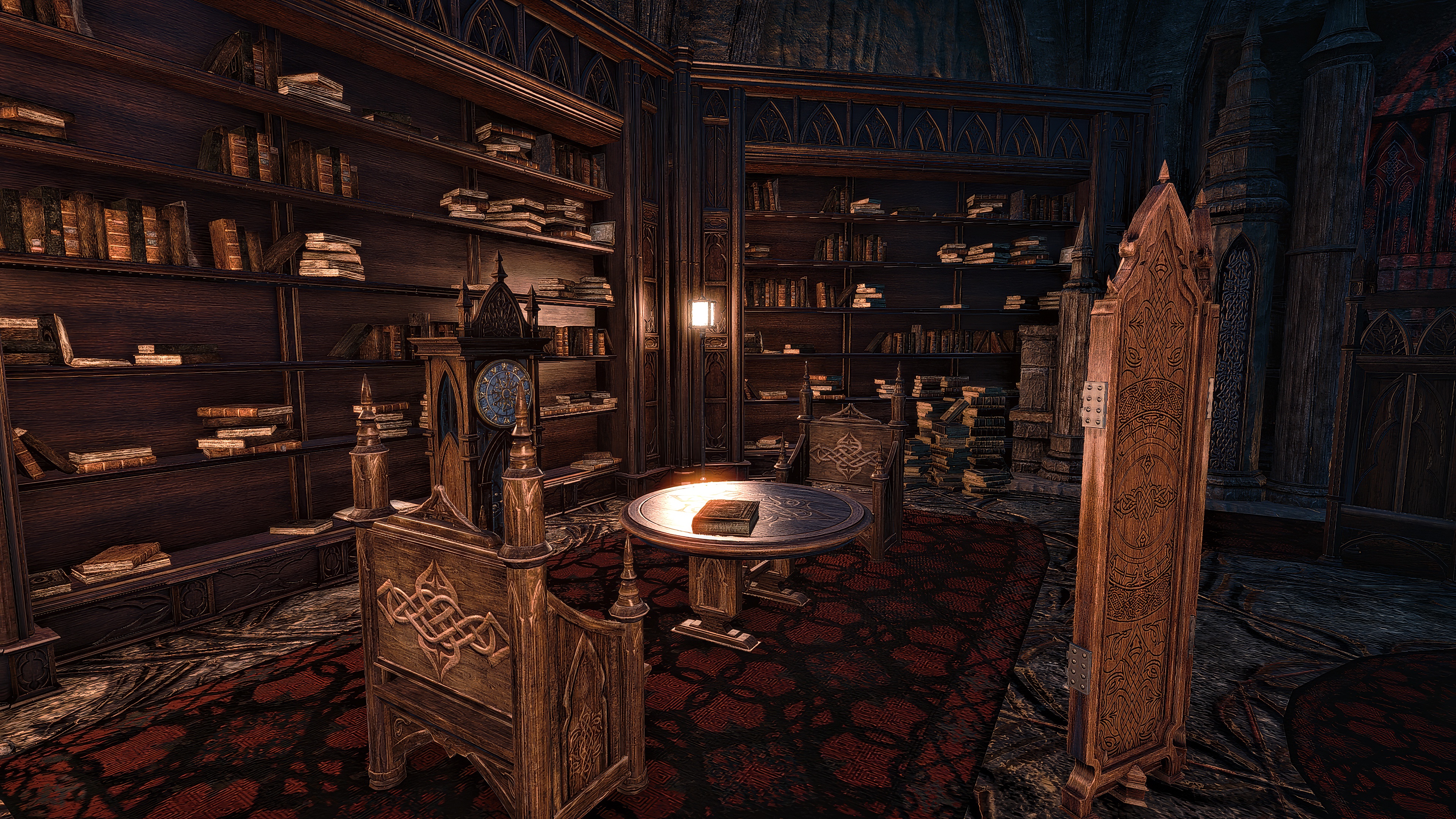 A scholar's alcove