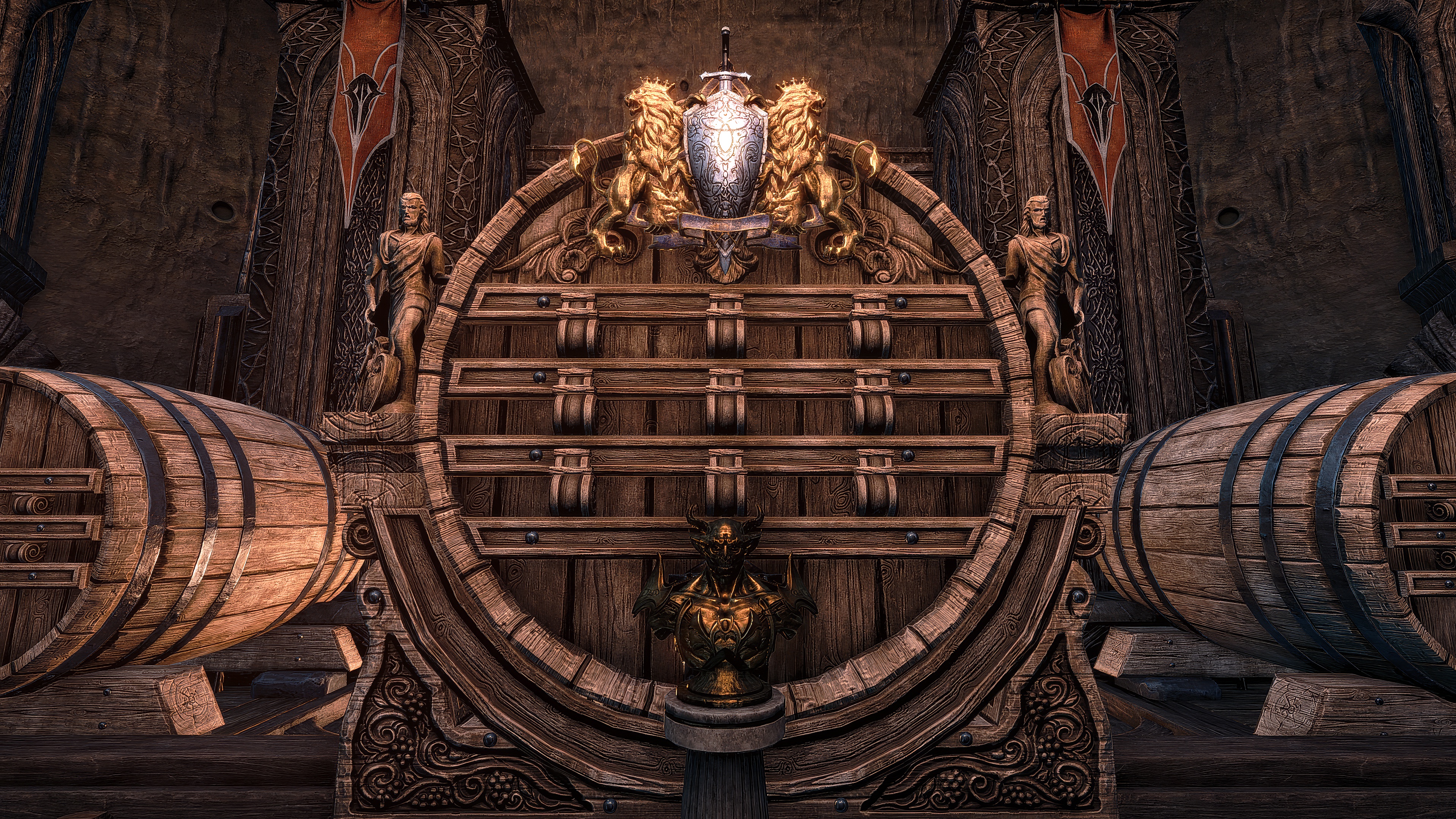 Great bloodwine barrel – never runs dry