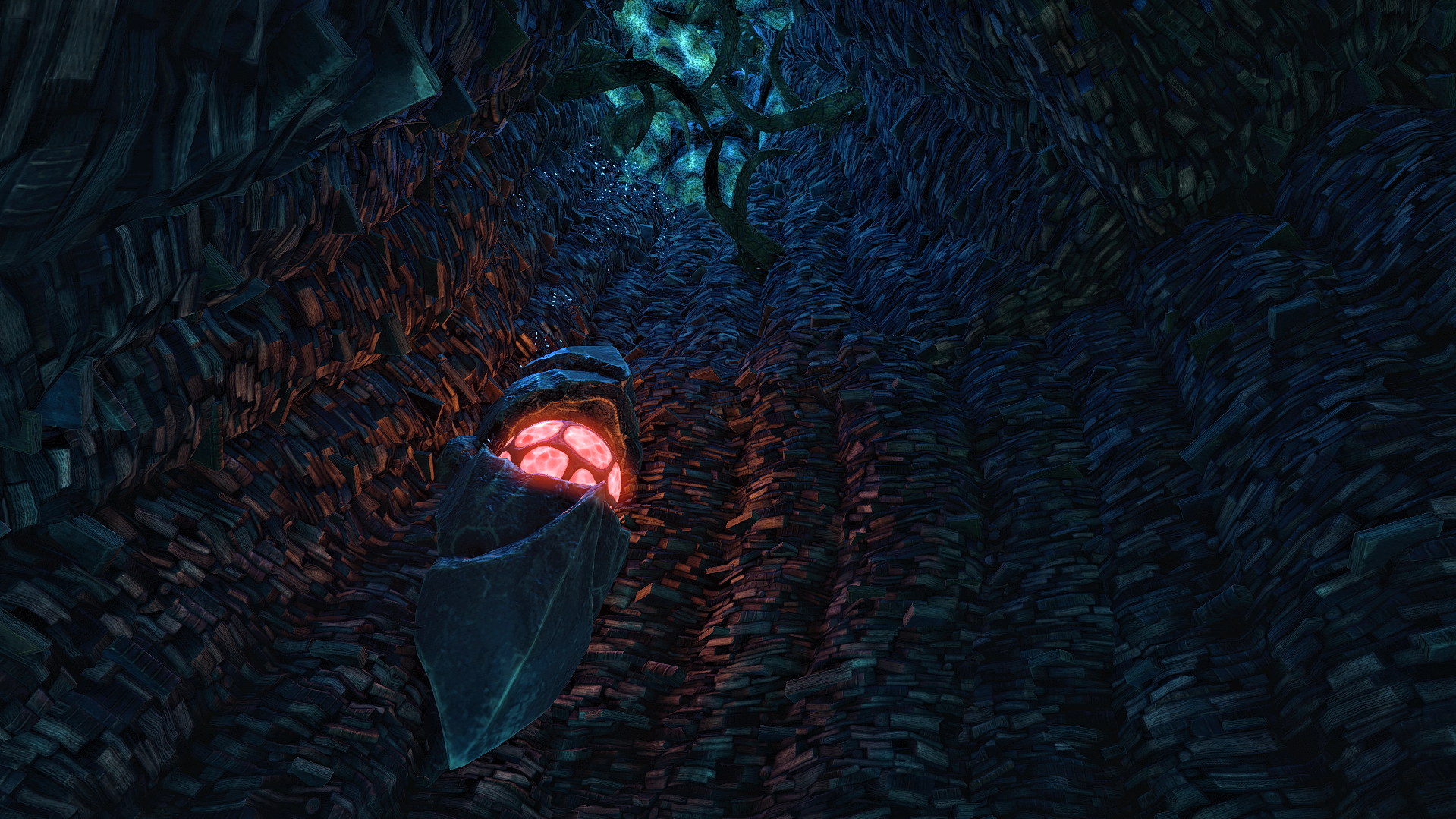 The fall through the maw - a room that should not be below